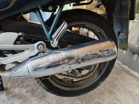 1995 Yamaha XJ600, зелёный, 260000 рублей, вид 3