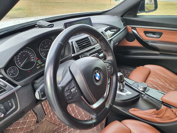 2017 BMW 3 серии 320d xDrive VI (F3x) Рестайлинг, белый - вид 9