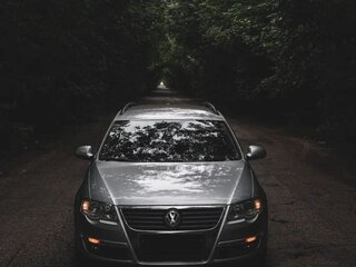 2008 Volkswagen Passat B6, серебристый, 1000000 рублей, вид 2