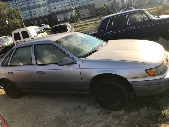 1992 Ford Taurus II, серый - вид 2