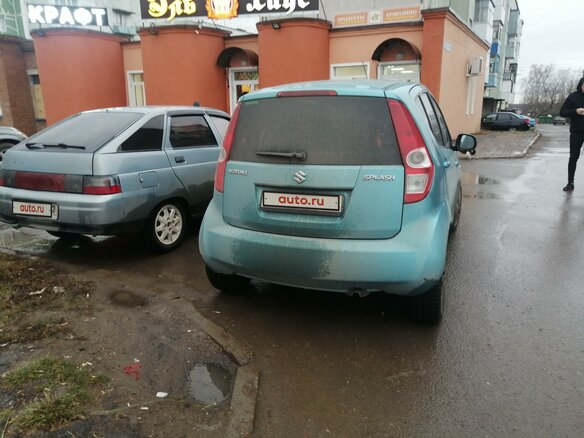 2009 Suzuki Splash I, голубой - вид 7