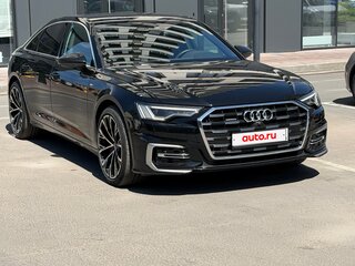 2023 Audi A6 45 TFSI Long V (C8) Рестайлинг, чёрный, 4990000 рублей, вид 4
