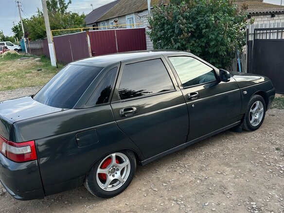 2006 Lada (ВАЗ) 2110, зелёный, 300000 рублей - вид 4