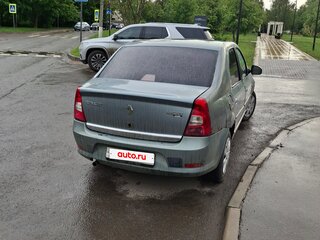 2012 Renault Logan I Рестайлинг, синий, 220000 рублей, вид 4