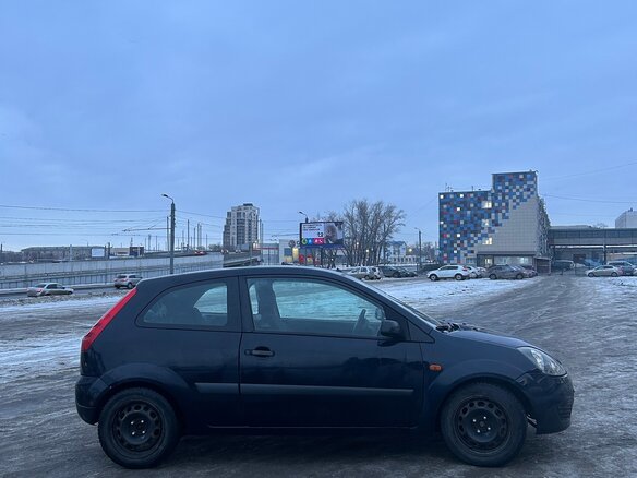 2007 Ford Fiesta Mk5, синий, 400000 рублей - вид 3