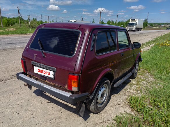 2013 Lada (ВАЗ) 2121 (4x4) I Рестайлинг, пурпурный, 330000 рублей - вид 5