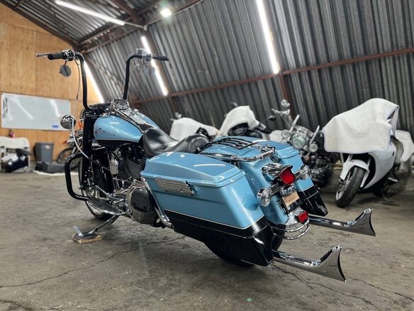 2007 Harley-Davidson Road King, голубой, 999999 рублей - вид 13
