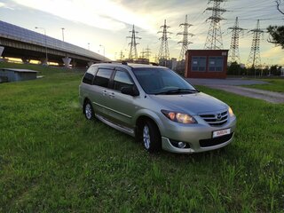 2004 Mazda MPV II (LW) Рестайлинг, серебристый, 410000 рублей, вид 3