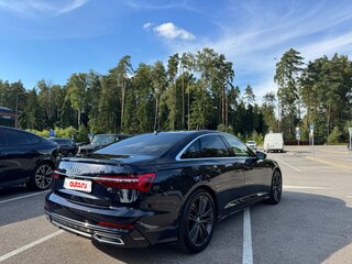 2019 Audi A6 40 TDI V (C8), синий, 3390000 рублей, вид 5