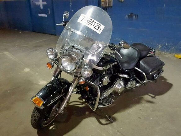 2003 Harley-Davidson Road King, чёрный - вид 1