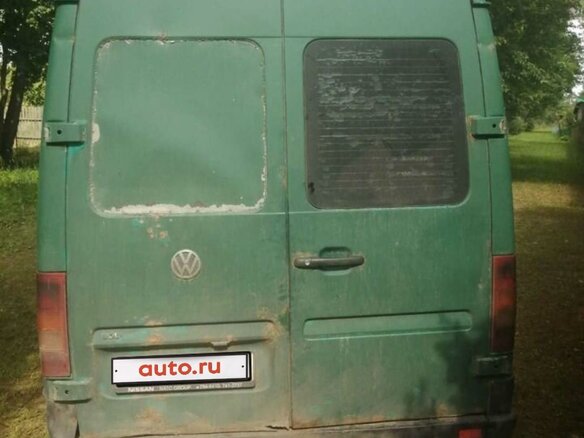 2001 Volkswagen LT, зелёный, 350000 рублей - вид 13