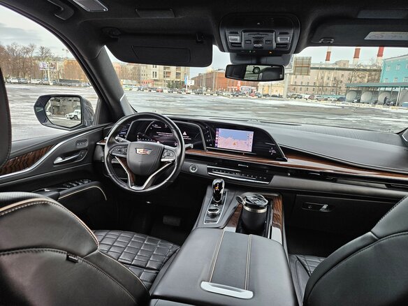 2021 Cadillac Escalade V, чёрный - вид 12