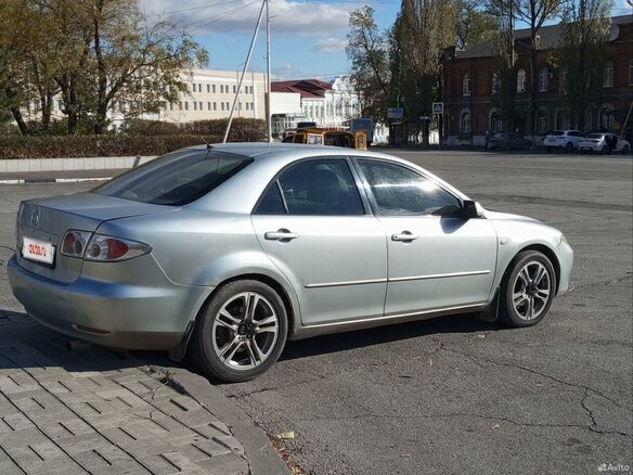 2004 Mazda 6 I (GG), серебристый, 349999 рублей - вид 3