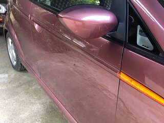 2004 Subaru R2, розовый, 300000 рублей, вид 5