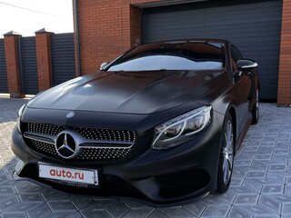 2015 Mercedes-Benz S-Класс 500 VI (W222, C217), чёрный, 7000000 рублей, вид 3