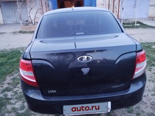 2014 Lada (ВАЗ) Granta I, чёрный, 700000 рублей, вид 1