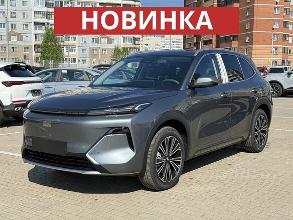 2026 Geely EX5 Гибрид EM-i, серебристый, 3974990 рублей - вид 2