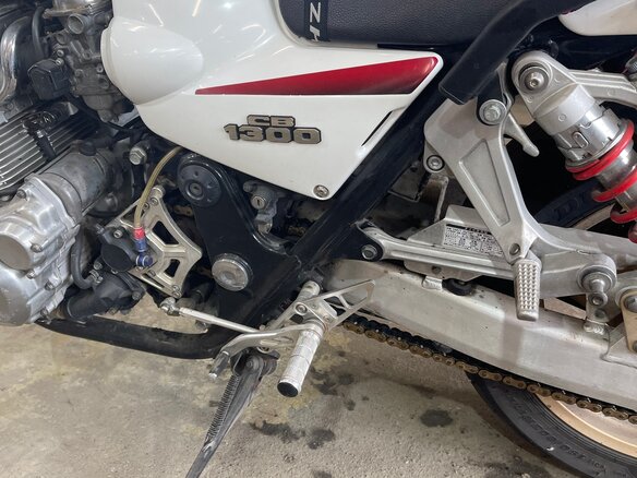2001 Honda CB 1300, красный, 470000 рублей - вид 5