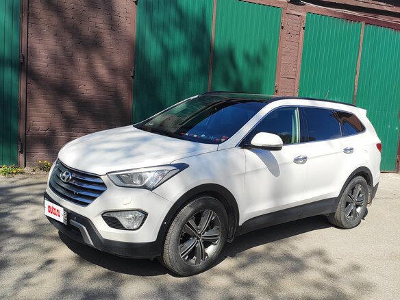 2014 Hyundai Santa Fe Grand III, белый - вид 6