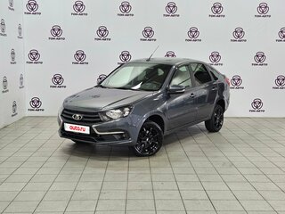 2019 Lada (ВАЗ) Granta I Рестайлинг, серый, 655000 рублей, вид 1