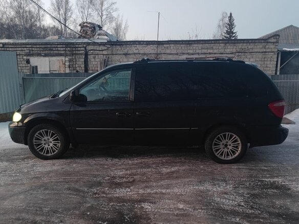 2003 Dodge Caravan IV, чёрный, 850000 рублей - вид 1