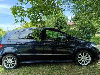 2008 Mercedes-Benz B-Класс 200 I (W245) Рестайлинг, синий, 1050000 рублей, вид 2