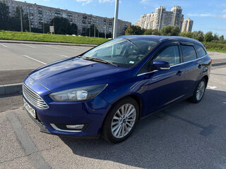 2018 Ford Focus III Рестайлинг, синий, 950000 рублей, вид 1