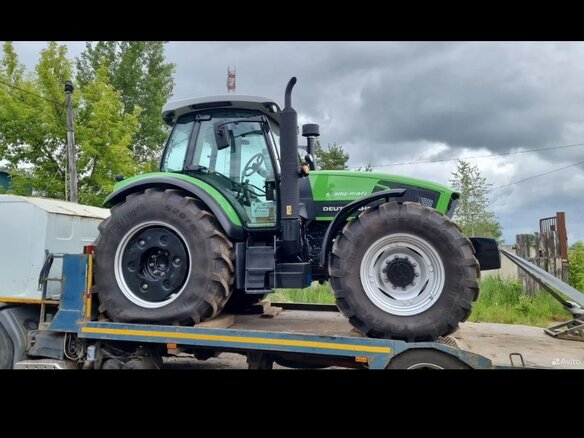 2022 Deutz-Fahr 4100E, зелёный, 9200000 рублей