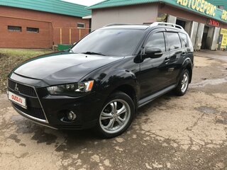 2010 Mitsubishi Outlander II Рестайлинг, чёрный, 1200000 рублей, вид 1