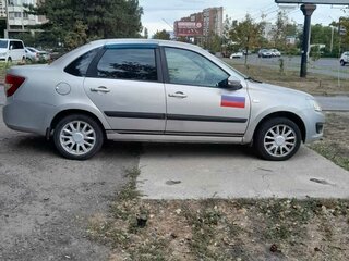 2017 Lada (ВАЗ) Granta I, серебристый, 500000 рублей, вид 3