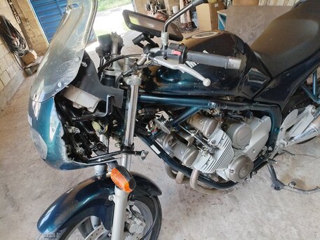 1995 Yamaha XJ600, зелёный, 260000 рублей, вид 2