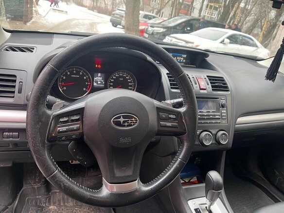 2013 Subaru XV I, зелёный, 1450000 рублей - вид 8