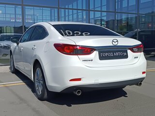 2018 Mazda 6 III (GJ) Рестайлинг, белый, 1670000 рублей, вид 5