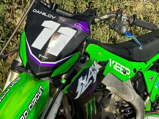 2013 Kawasaki KX 250, зелёный, 340000 рублей, вид 3