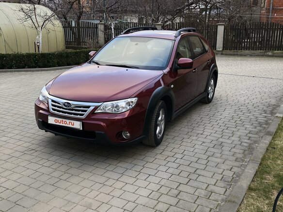2011 Subaru Impreza XV III, красный, 830000 рублей - вид 4