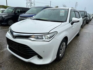 2015 Toyota Corolla Fielder XI (E160, E170, E180) Рестайлинг 1, белый, 1270000 рублей, вид 1