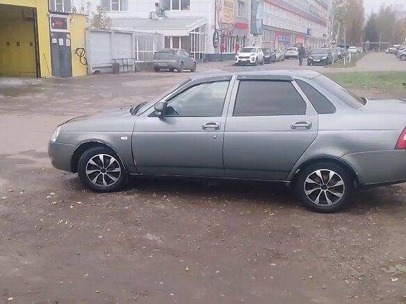 2008 Lada (ВАЗ) Priora I, серый, 380000 рублей - вид 17
