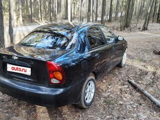 2007 Chevrolet Lanos I, чёрный, 145000 рублей, вид 2