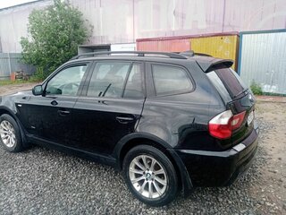 2005 BMW X3 30i I (E83), чёрный, 680000 рублей, вид 5