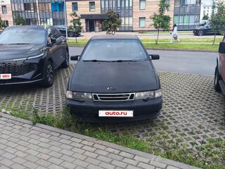 1995 Saab 9000 I Рестайлинг, чёрный, 129000 рублей, вид 3