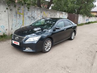 2014 Toyota Camry VII (XV50), чёрный, 1670000 рублей, вид 1