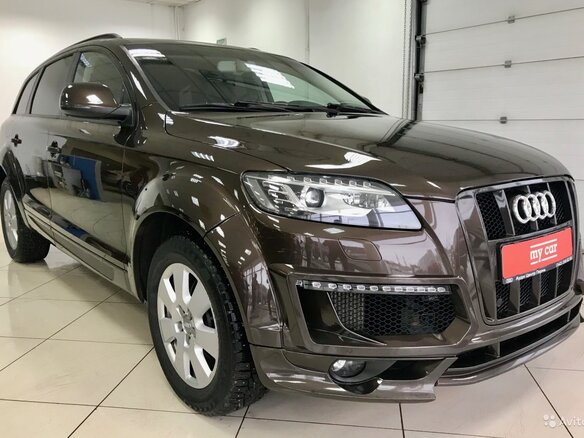 2013 Audi Q7 I (4L) Рестайлинг, коричневый, 2900000 рублей - вид 1