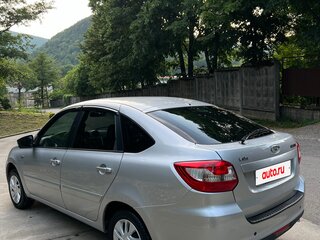 2015 Lada (ВАЗ) Granta I, серебристый, 455000 рублей, вид 3