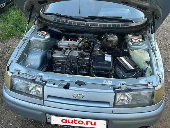 2001 Lada (ВАЗ) 2110, серебристый, 95000 рублей - вид 8