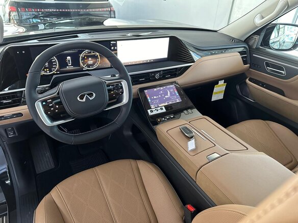 2024 Infiniti QX80 II, чёрный, 15575041 рублей - вид 3