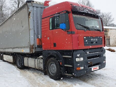 2007 MAN TGA, красный, 2100000 рублей, вид 1