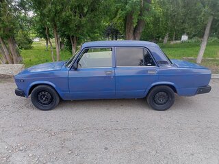 2007 Lada (ВАЗ) 2107, синий, 160000 рублей, вид 4