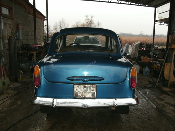 1963 Москвич 403, голубой - вид 6