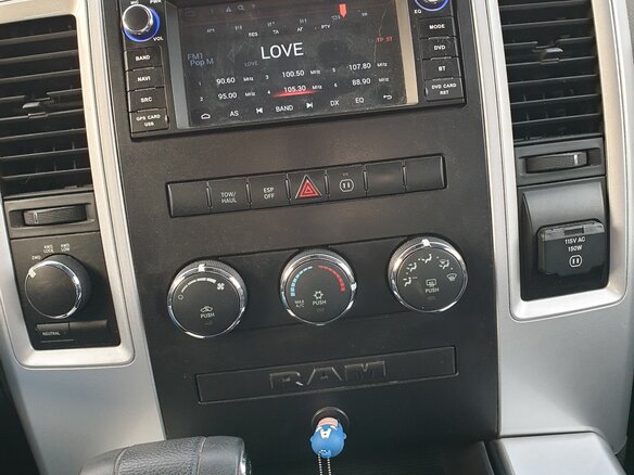2008 Dodge RAM IV (DS/DJ), чёрный - вид 9