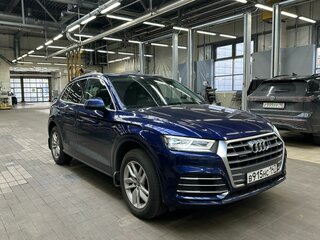 2019 Audi Q5 II (FY), синий, 3750000 рублей, вид 2